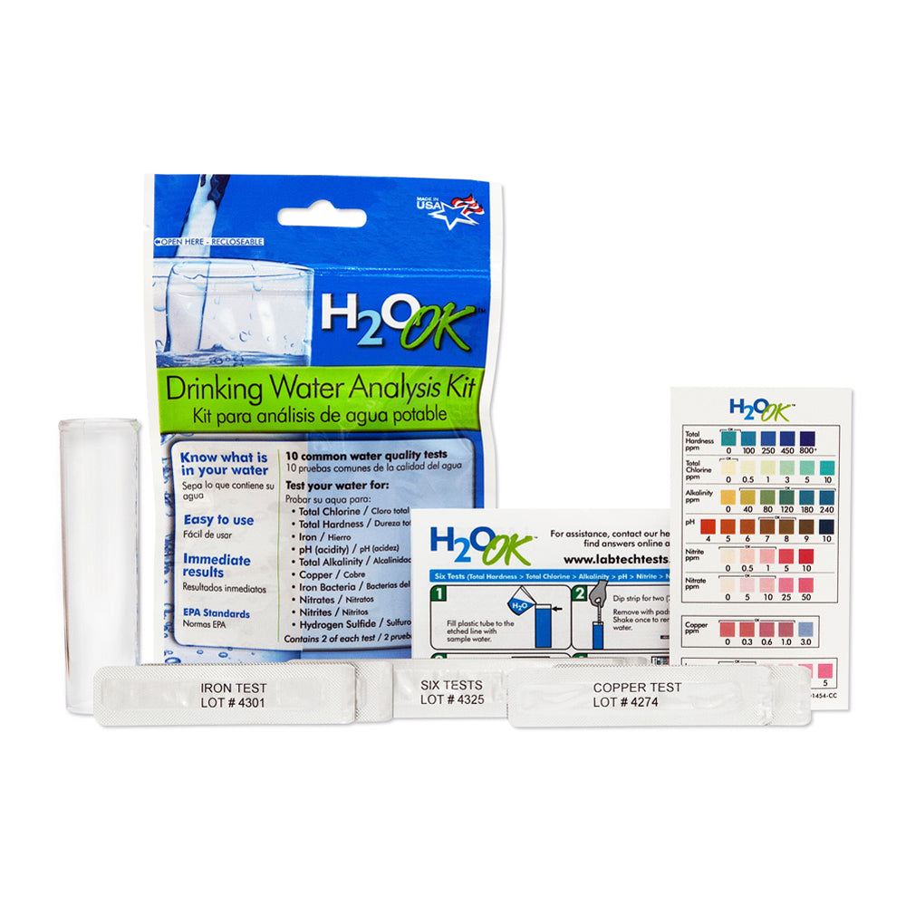 H2o Ok Drinking Water Analysis Kit