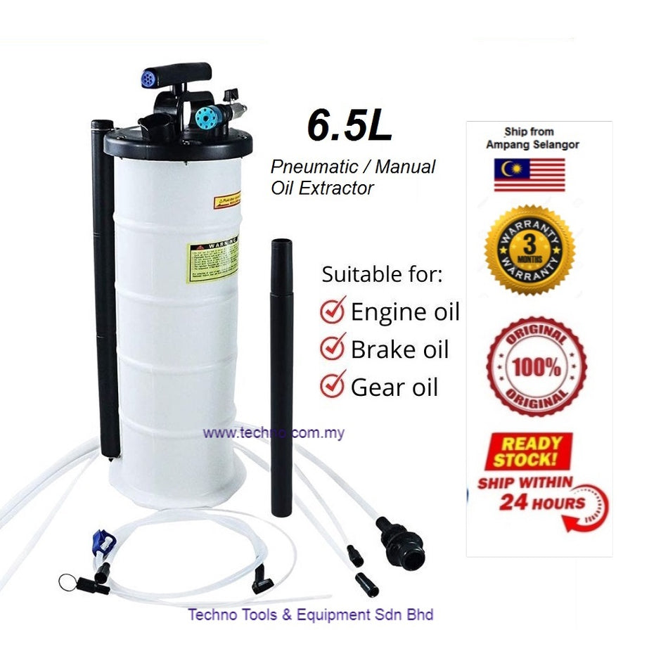 7L Vacuum Fluid Engine Oil Fuel Extractor Transfer Pump Car Petrol