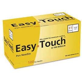 EasyTouch Pen Needles - 30G 8mm 100/bx