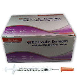  PetTest U-40 Pet Insulin Syringes With Needles