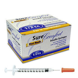 Pet Syringe U100 31g 1ml Diabetessupplystore