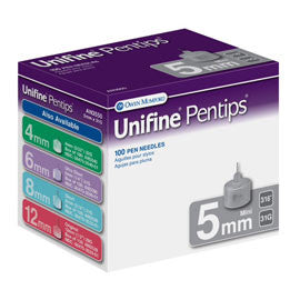 Pentips Pen Needle 31g X 5 Mm (100 Count)