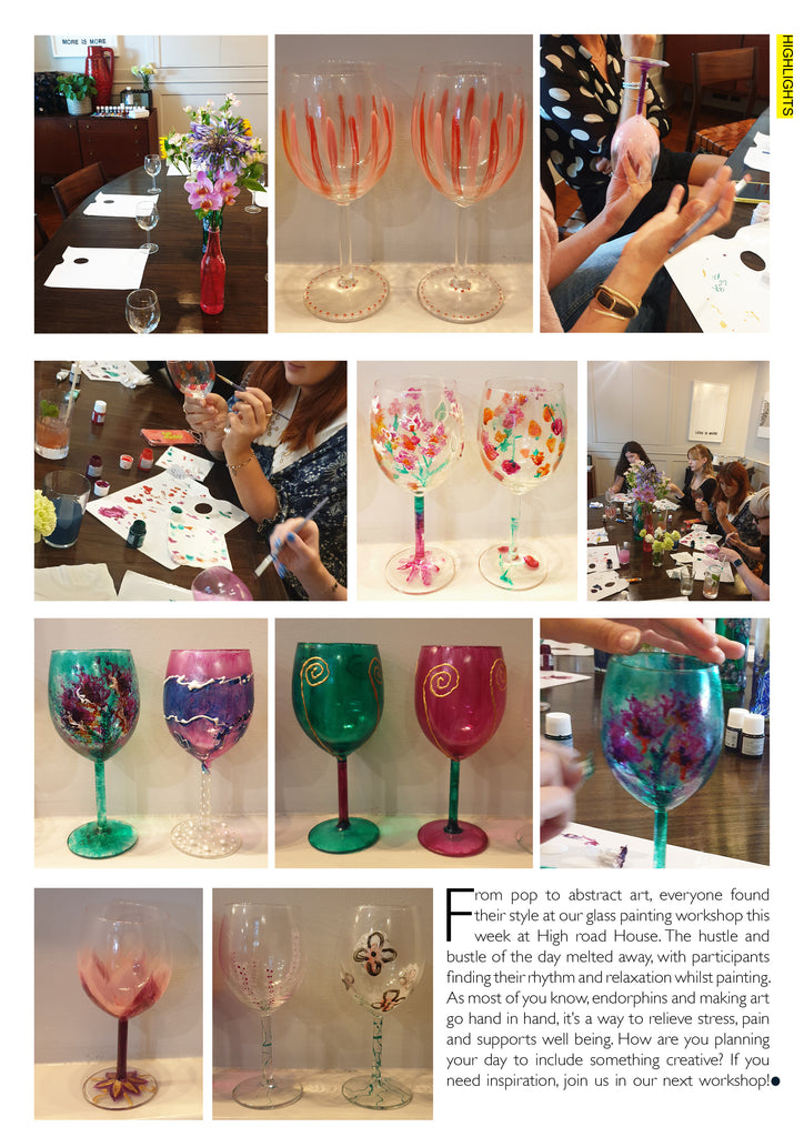 Tilayo x Soho House Glass Painting Workshop