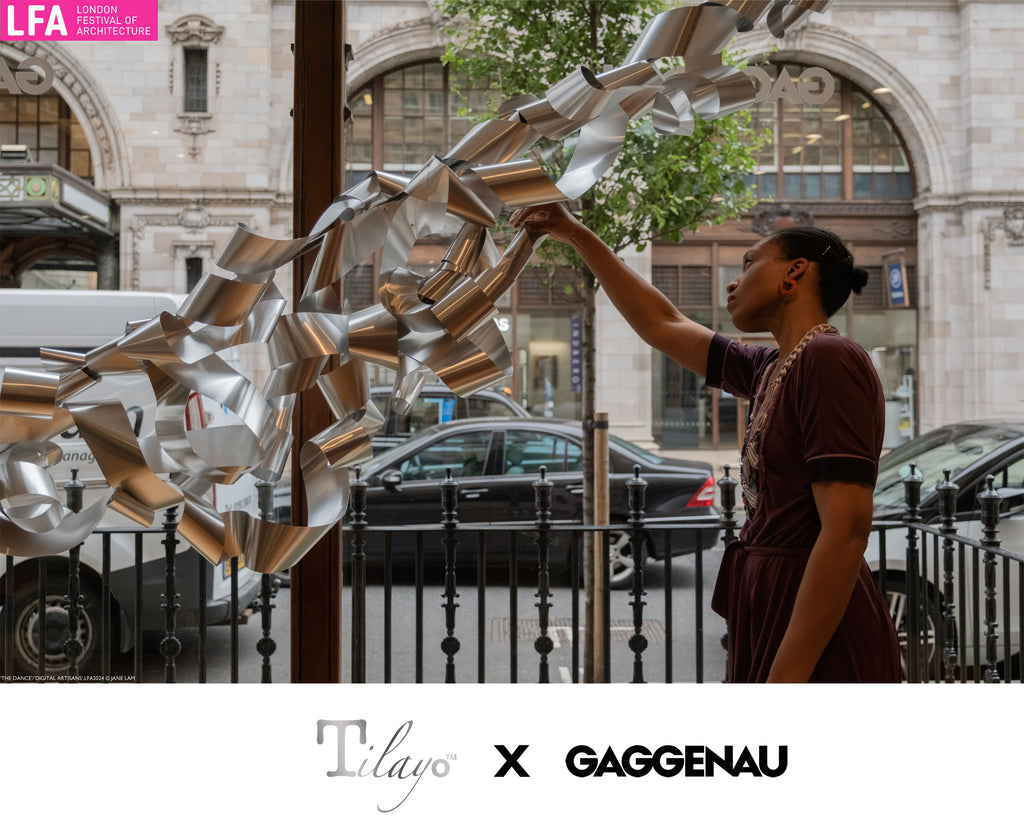 Tilayo's 'The Dance' for Gaggenau.The London Festival of Architecture 2024