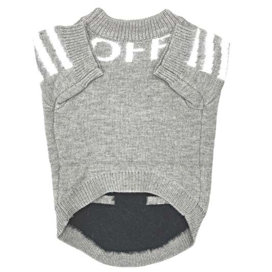 Chewy Vuitton Sweater - Grey/Green – Claws and Effect