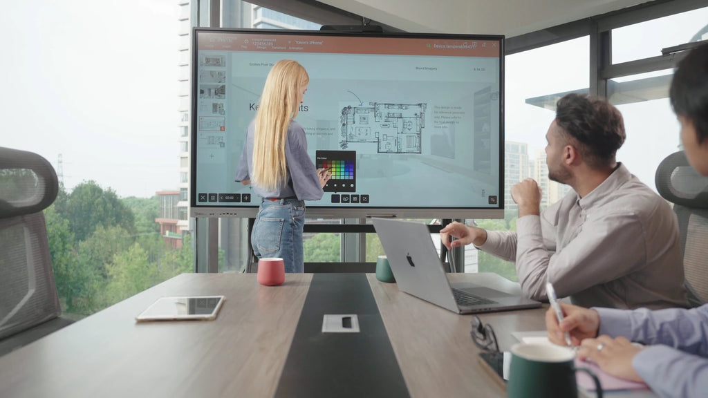 interactive smartboard for presentation