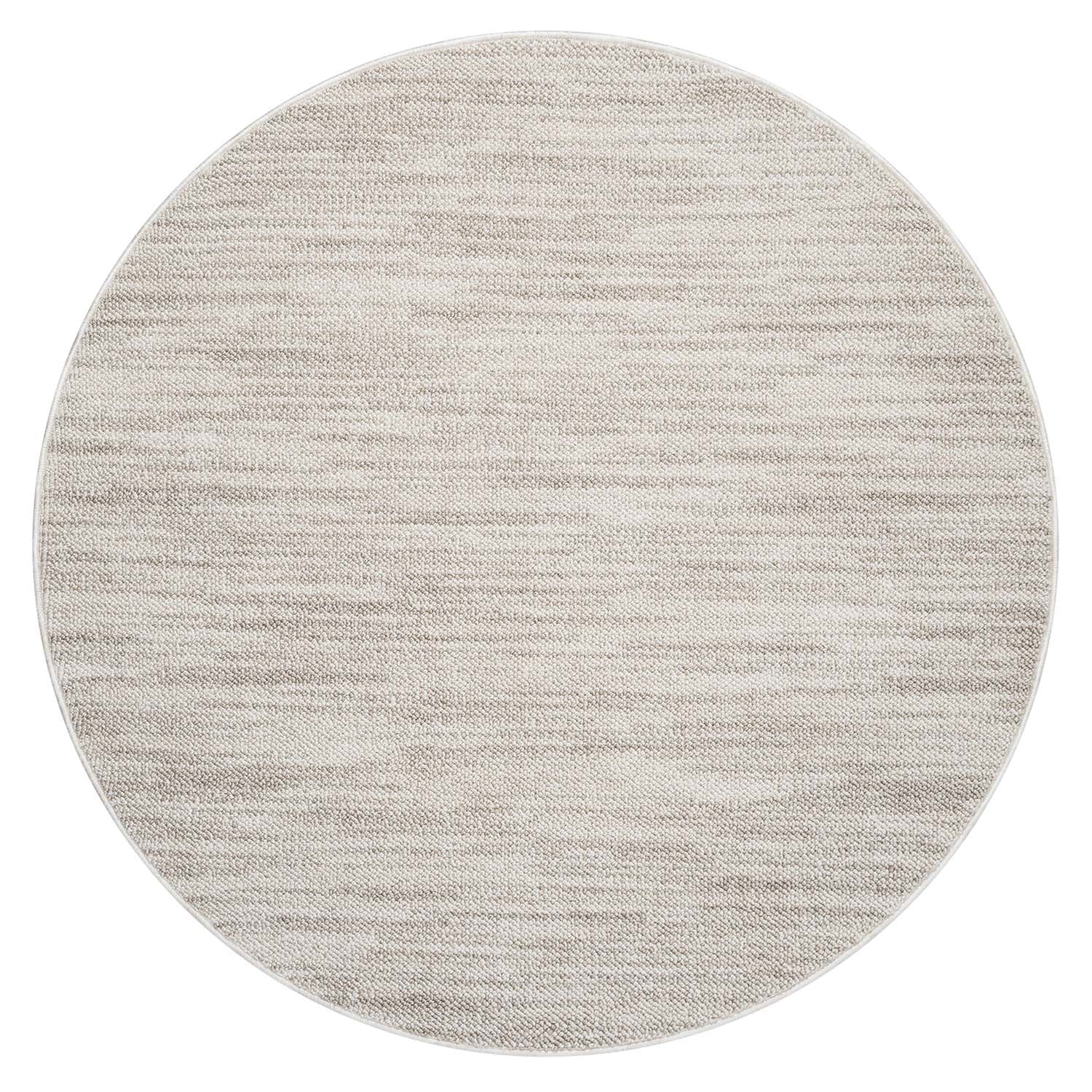 Billede af Gulvtæppe Clasico 0052 Taupe 120X120 Rund