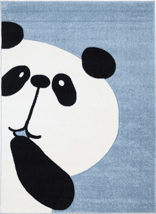 Billede af Børnetæppe Panda Bueno 1389 Blå 160x230 cm