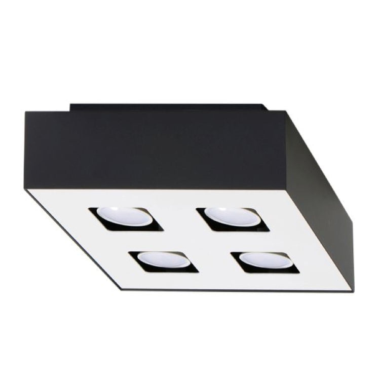 Billede af Loftslampe MONO 4 sort