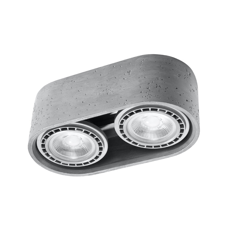 Billede af Loftslampe BASIC 2 beton