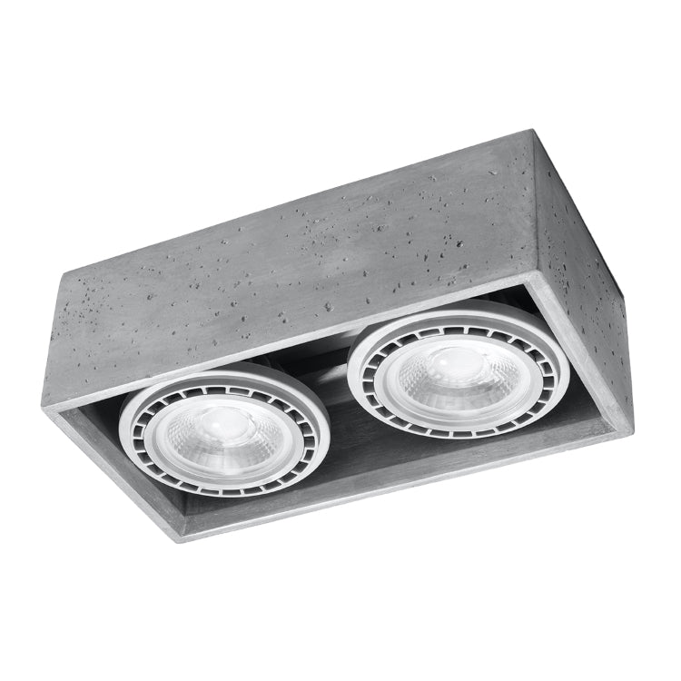 Billede af Loftslampe QUATRO 2 beton