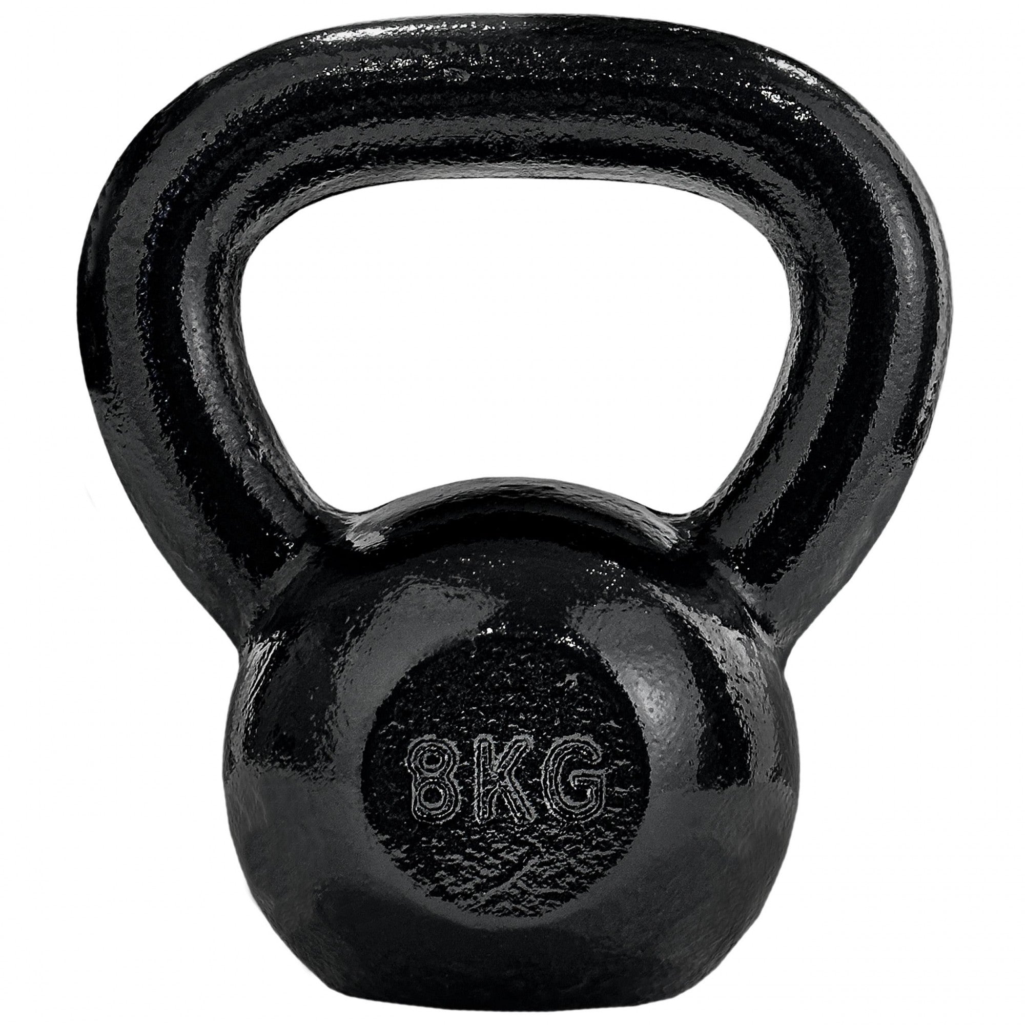 Billede af Kettlebell - 8 kg, støbejern, sort