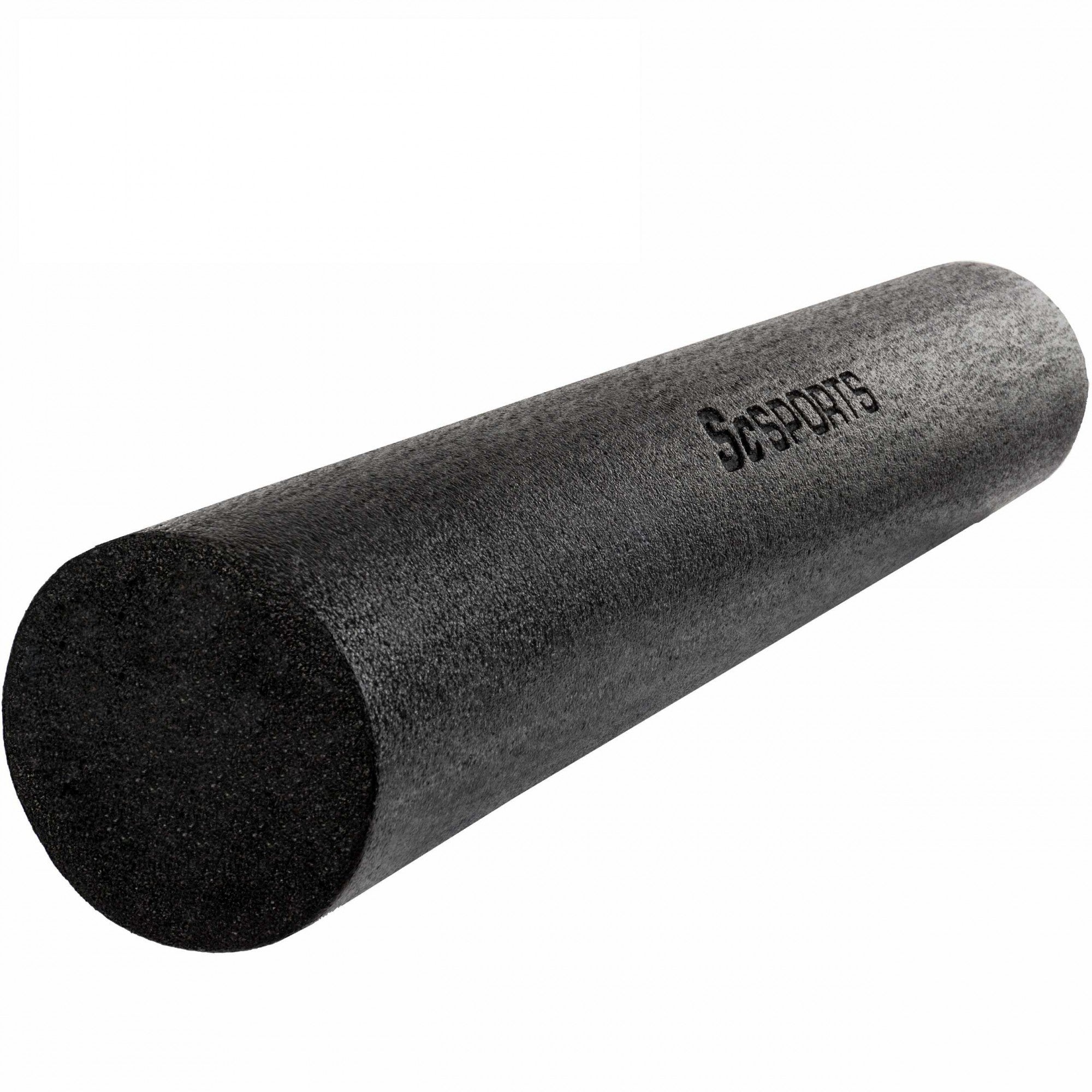 Billede af Foam roller til yoga, pilates, 90 x 15 cm, skum, sort