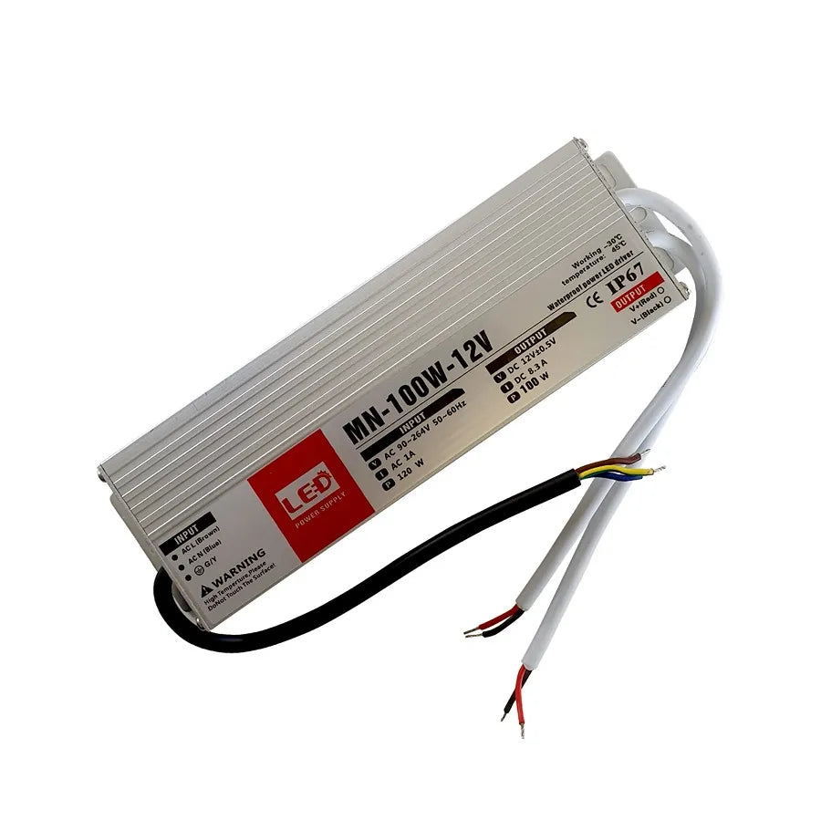 Billede af 100W LED Driver Switch Strømforsyning Transformer IP67 Ultra Slim