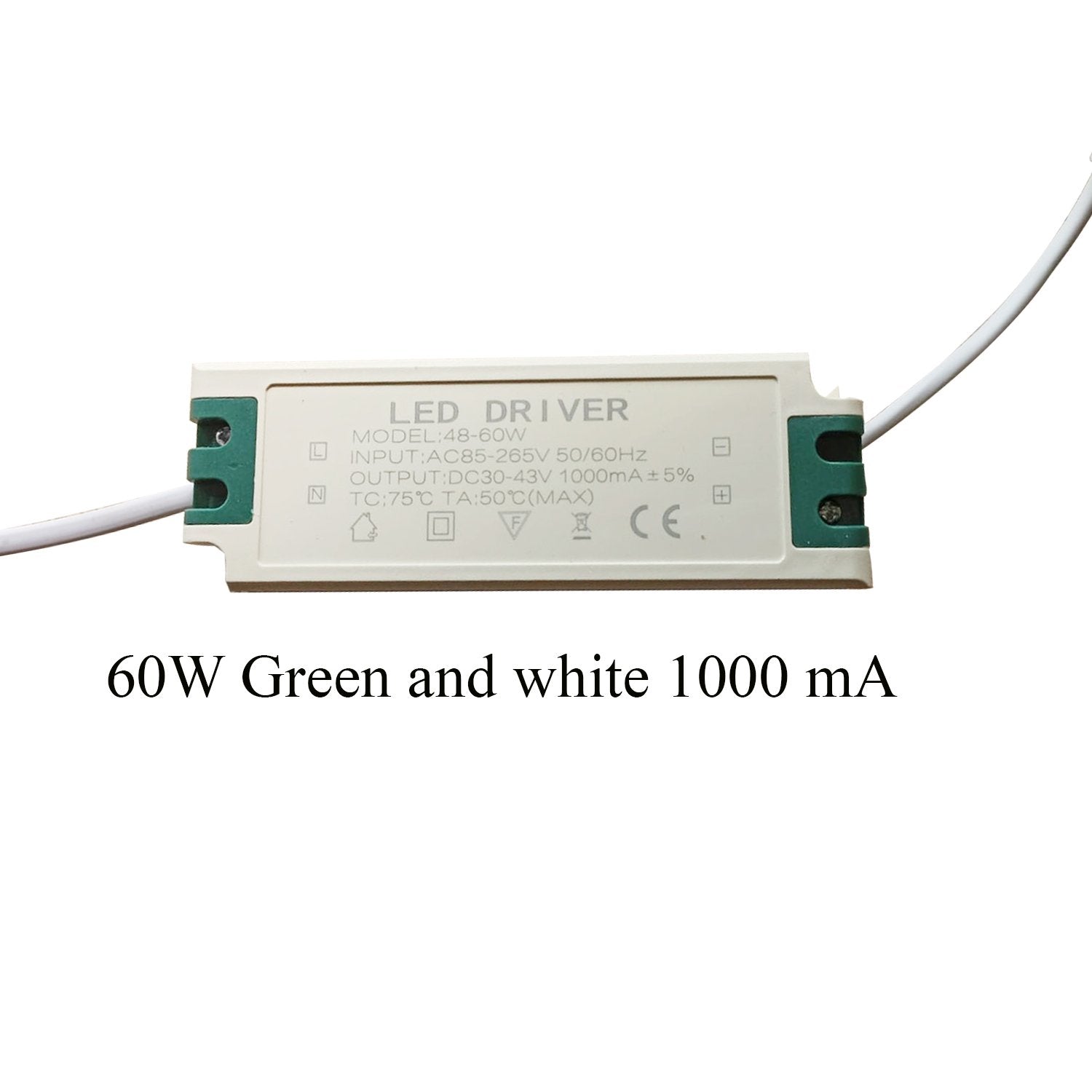Konstant strøm 1000mA højeffekt DC-port strømforsyning LED loftlampe