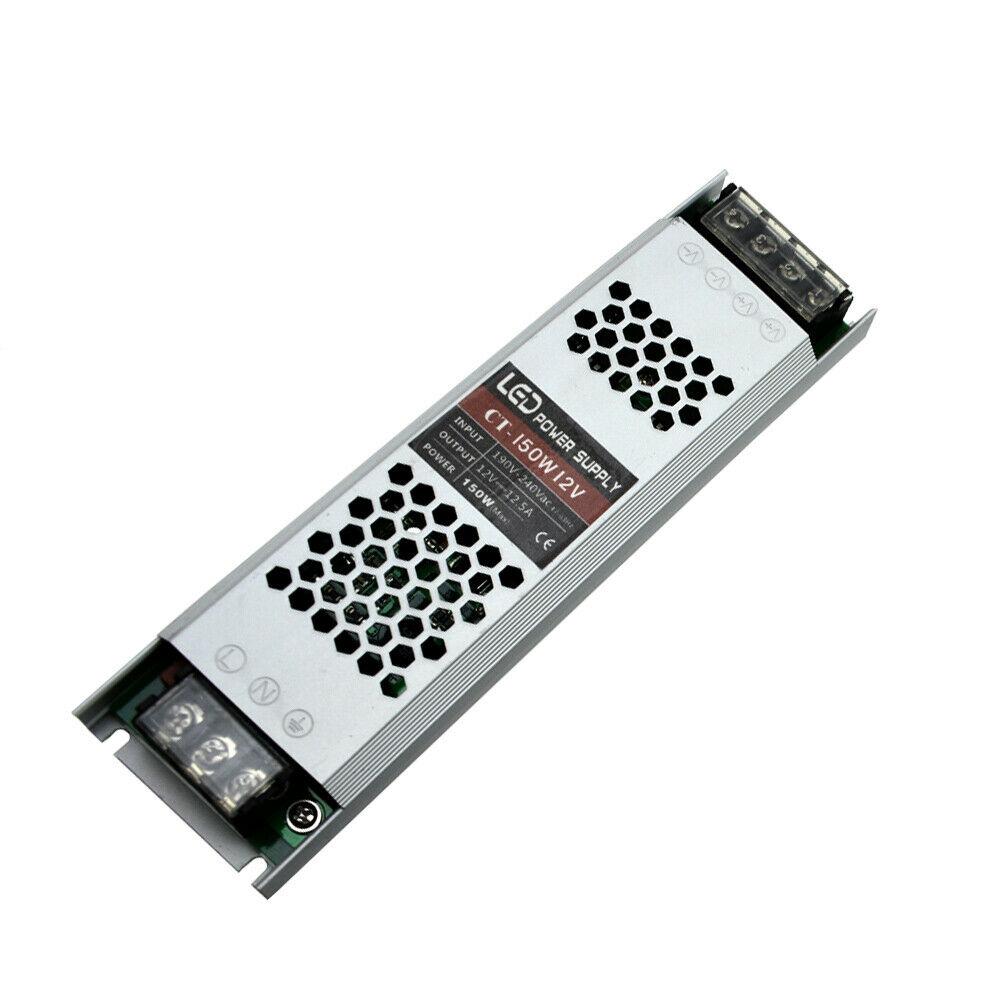 Billede af DC12V 150W Ultra Slim LED Driver Strømforsyning Transformer 240V til LED Strips