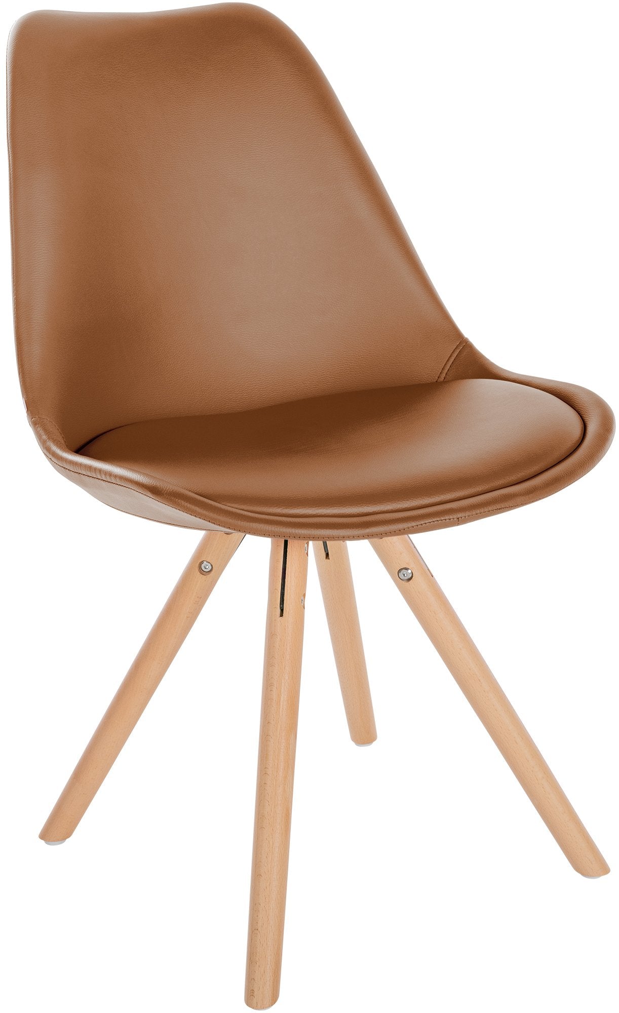Se Spisebordsstol med betræk i kunstlæder, fås i flere farver hos Lammeuld.dk