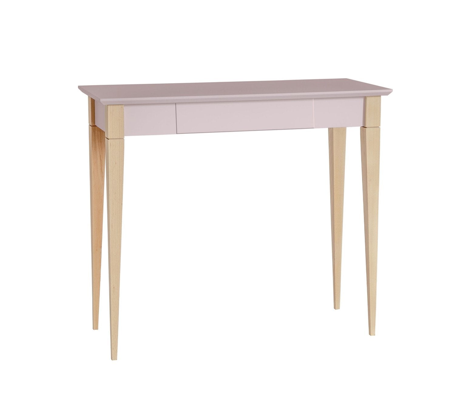 Se MIMO Skrivebord 85x40cm - Pink hos Lammeuld.dk