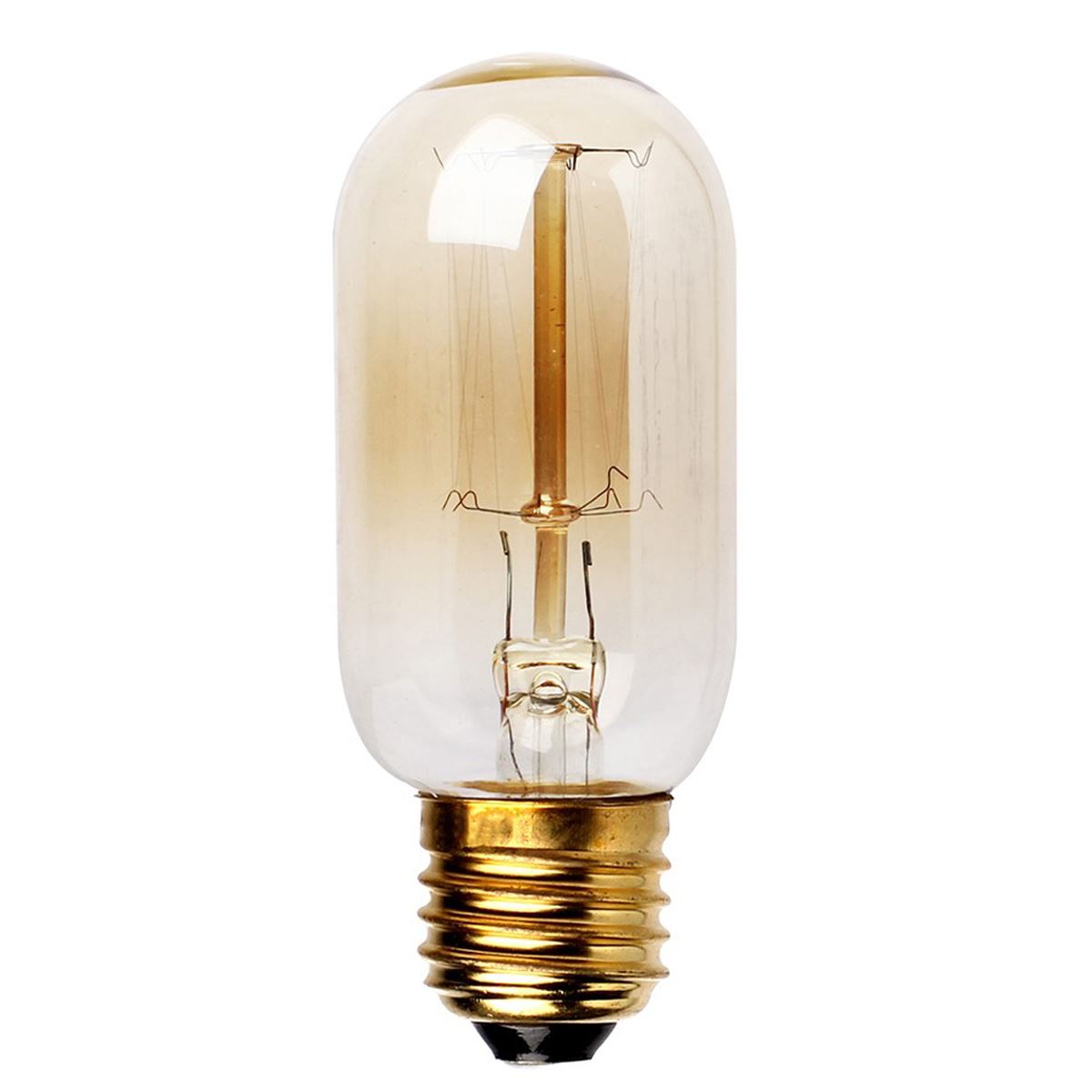 Se E27 Dæmpbar glødepære Vintage Filament High Edison Amber Light Bulb hos Lammeuld.dk