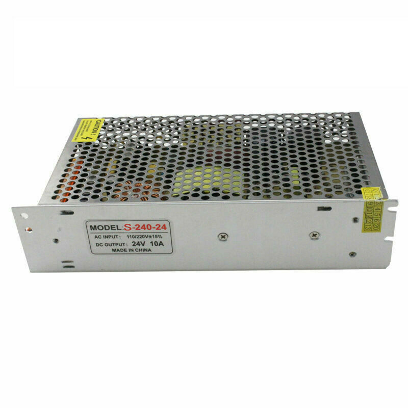 14: LED strømforsyning skifte strømforsyning 24V DC, 10A, 240W, IP20 transformer
