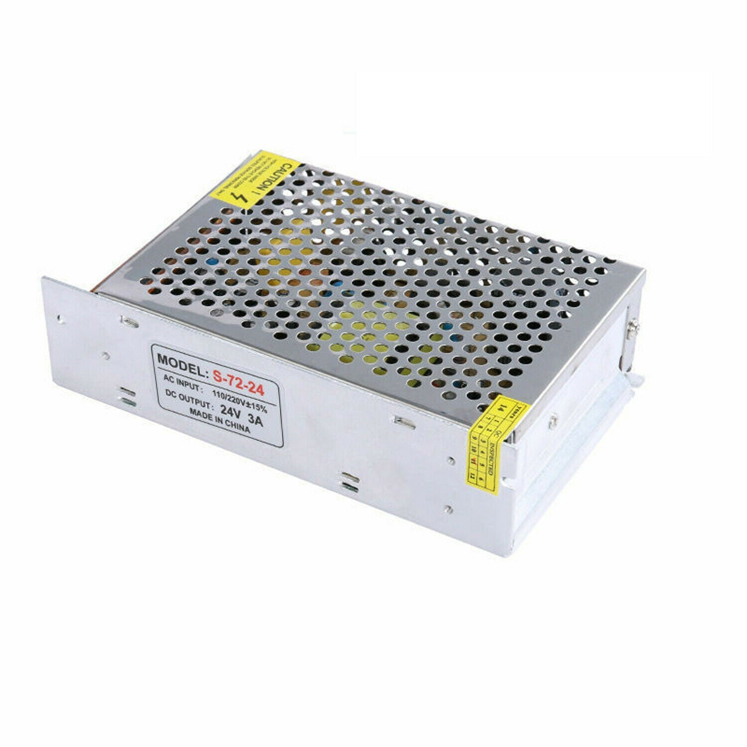 LED strømforsyning skifte strømforsyning 24V DC, 3A, 72W, IP20 transformer