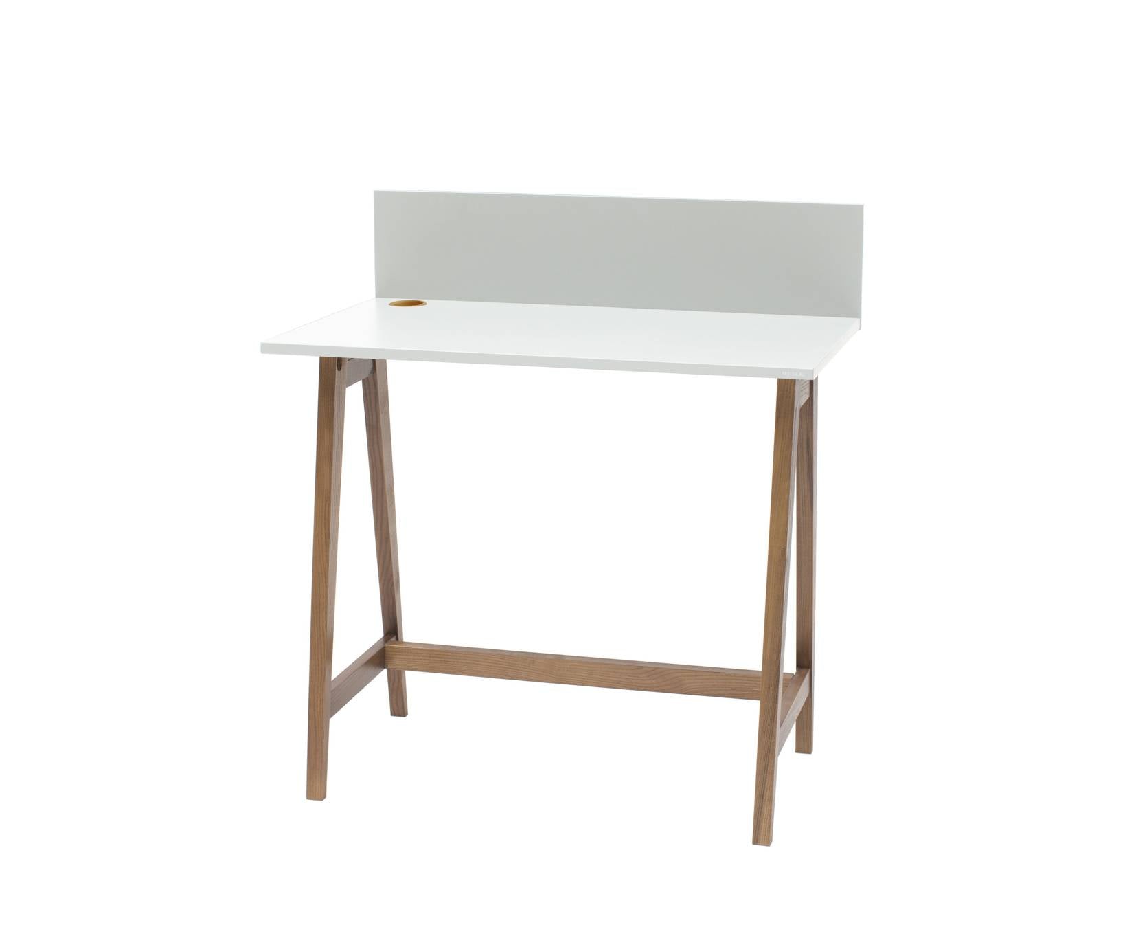 Billede af LUKA Skrivebord 85x50cm Eg / Hvid