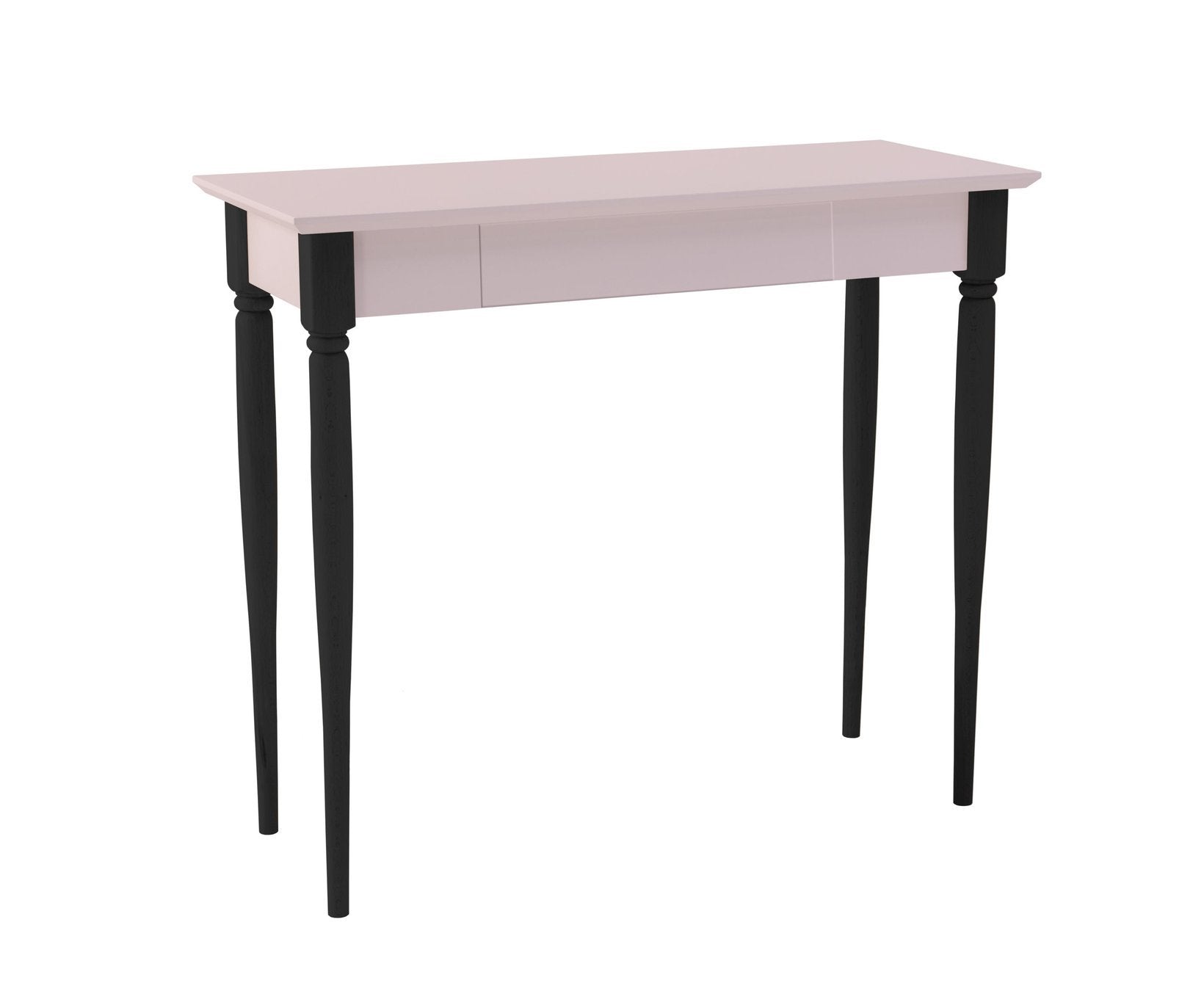 Billede af MAMO Skrivebord 105x40 cm Sorte Ben / Pink