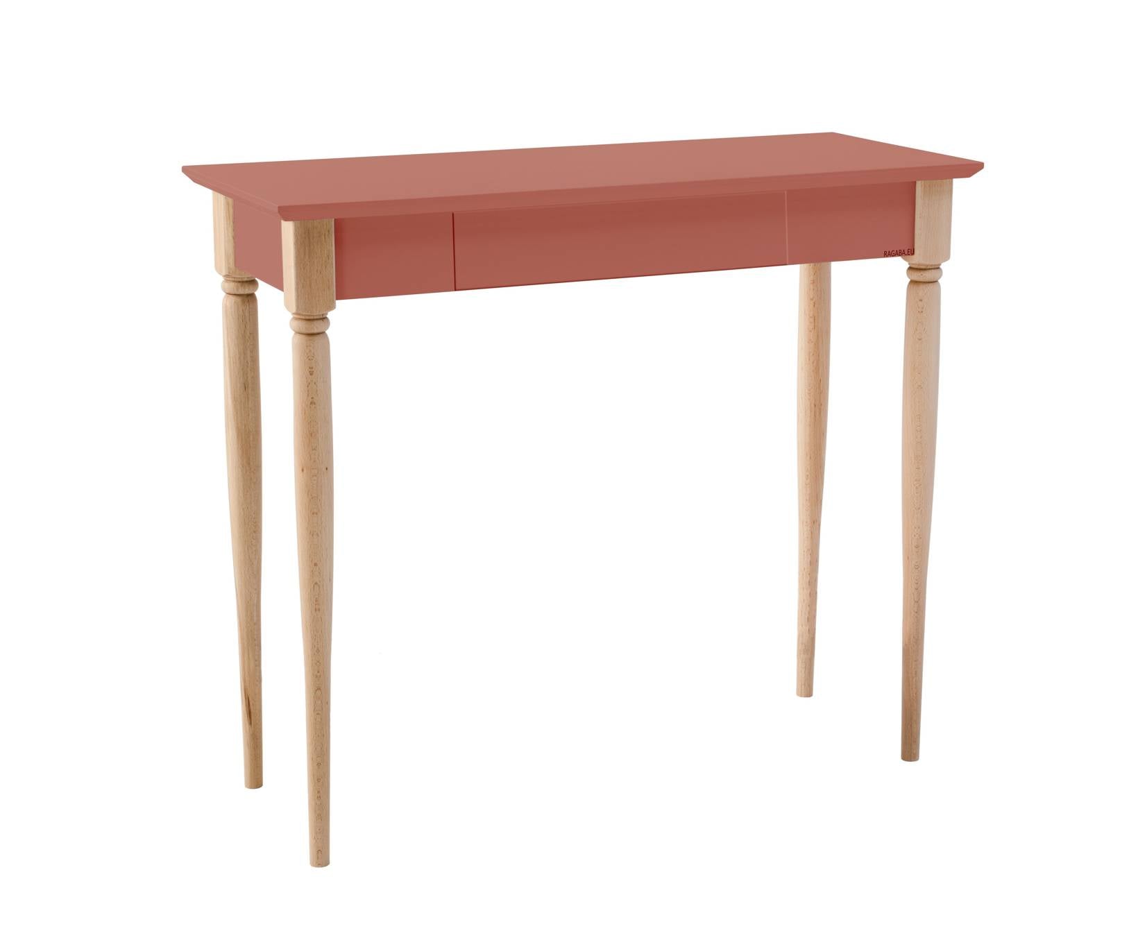 Se MAMO Skrivebord 85x40 cm Antik pink hos Lammeuld.dk