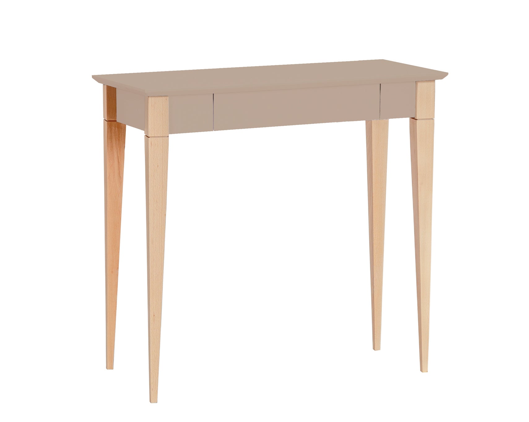 Billede af MIMO Skrivebord 85x40cm Brun Beige