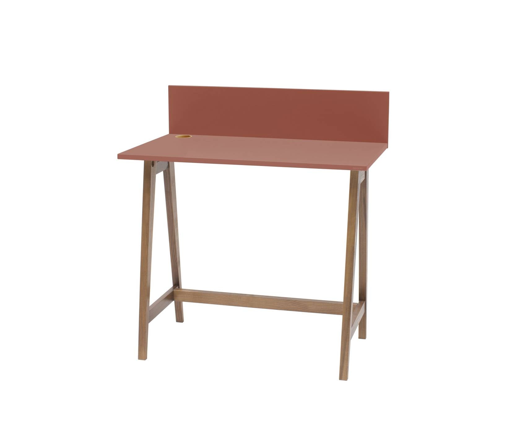 Billede af LUKA Skrivebord 85x50cm Eg Antik pink