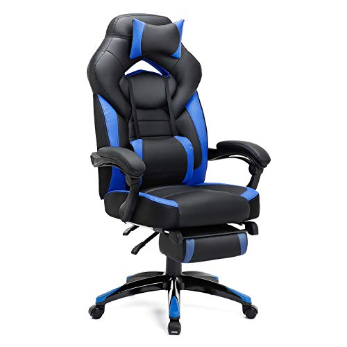 Billede af Gamingstol i Ergonomisk Design, Sortblå