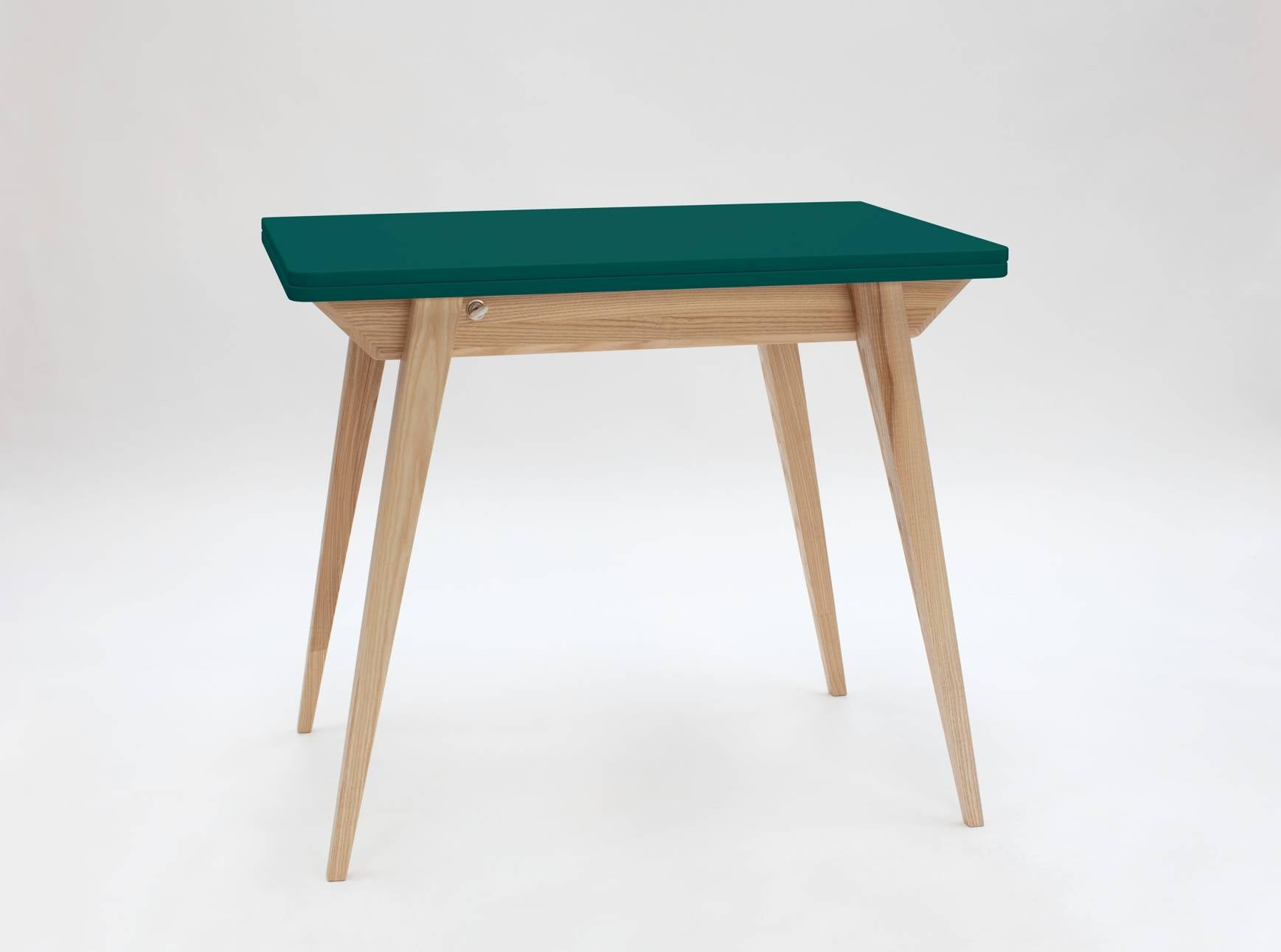 Billede af KONVOLUT Udtrækkeligt Spisebord 90x65cm Grøn
