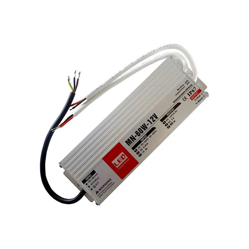 Billede af 60W LED Driver Switch Strømforsyning Transformer IP67 Ultra Slim