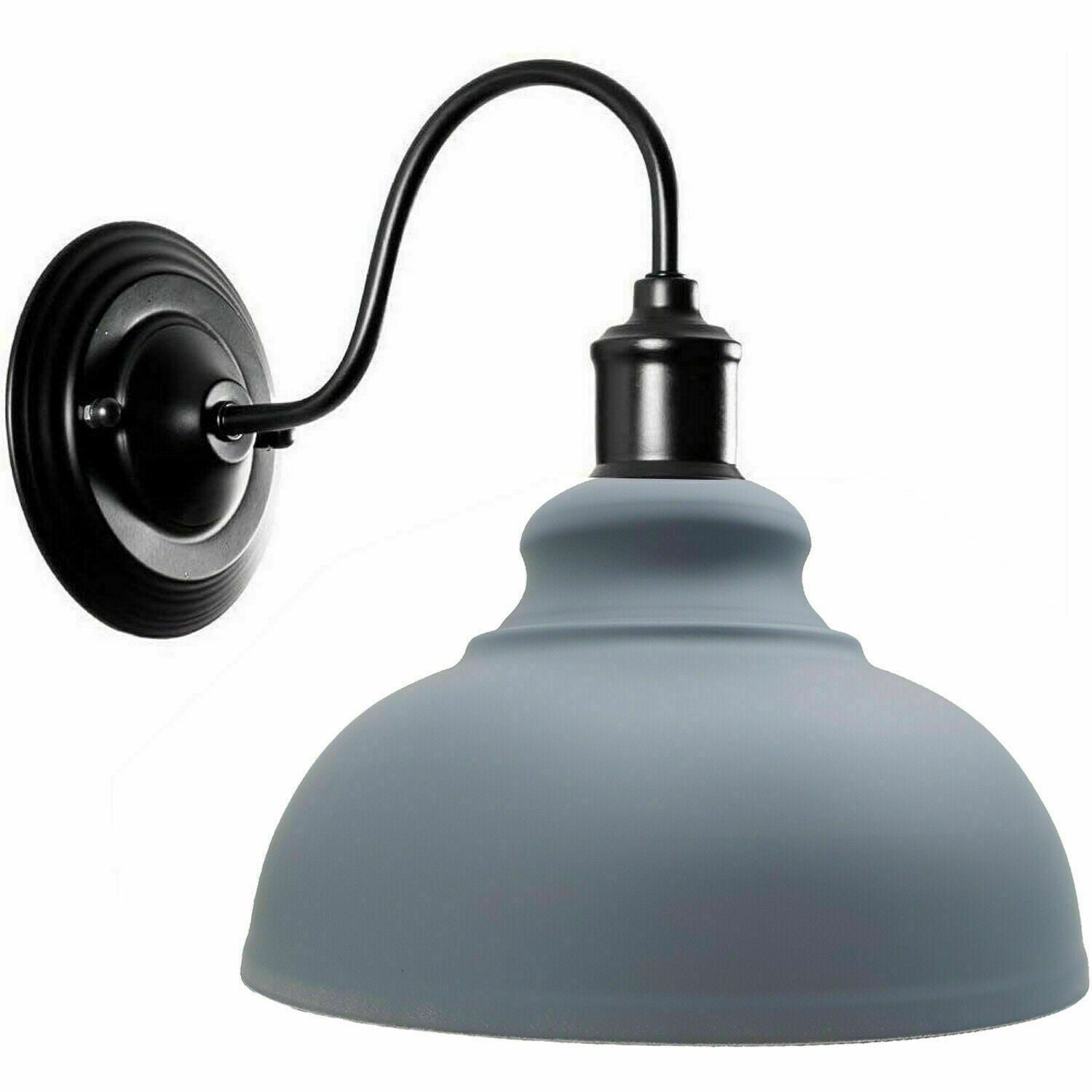 Billede af Grå Farve Moderne Retro Væglampe Lommelygte Edison Metal Lampe Vintage Industrielt Loft Design