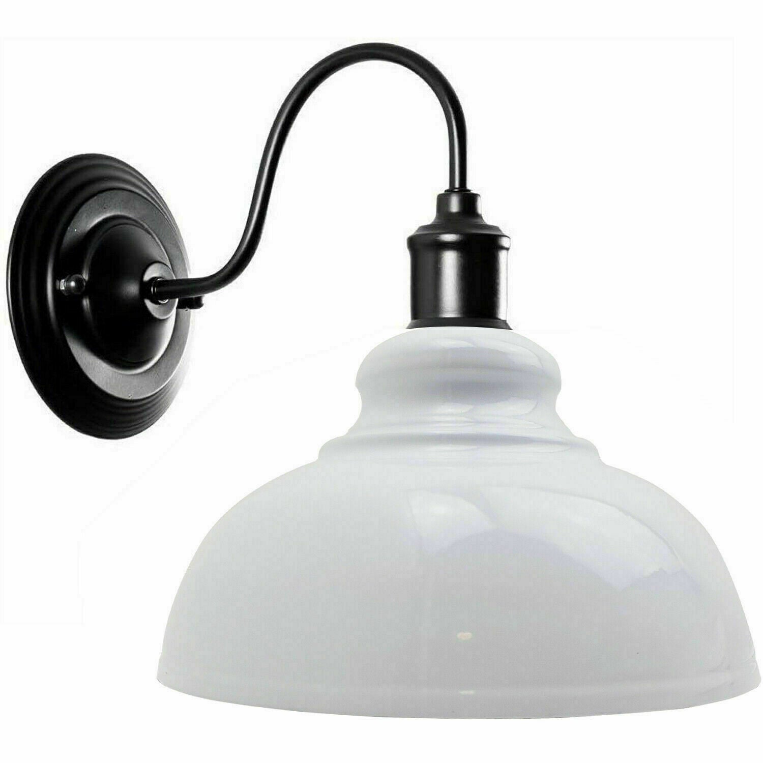 Hvid farve moderne retro væglampe fakkel Edison metallampe Vintage industrielt loftdesign