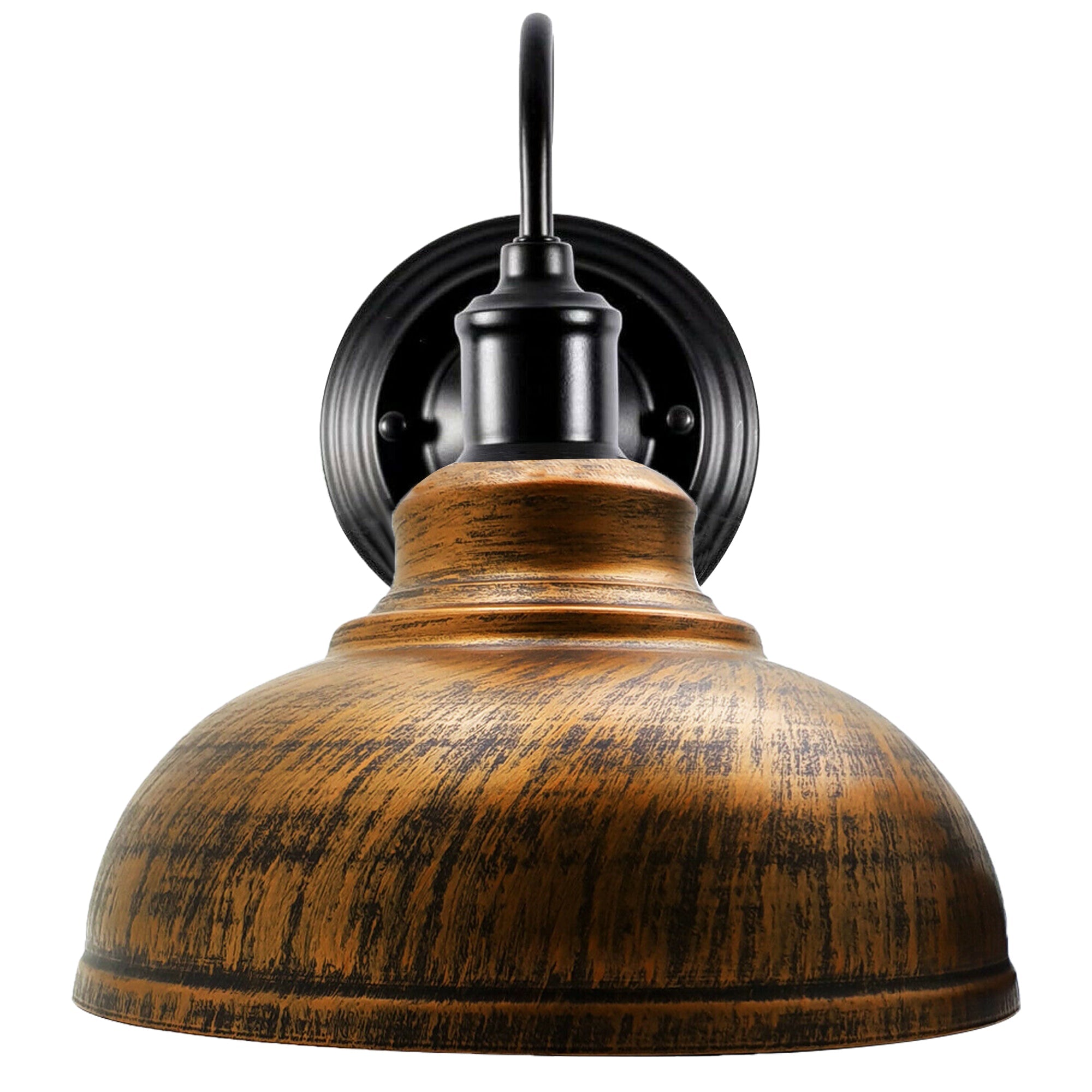 Børstet kobber farve moderne retro væglampe fakkel Edison metal lampe Vintage industrielt loft design