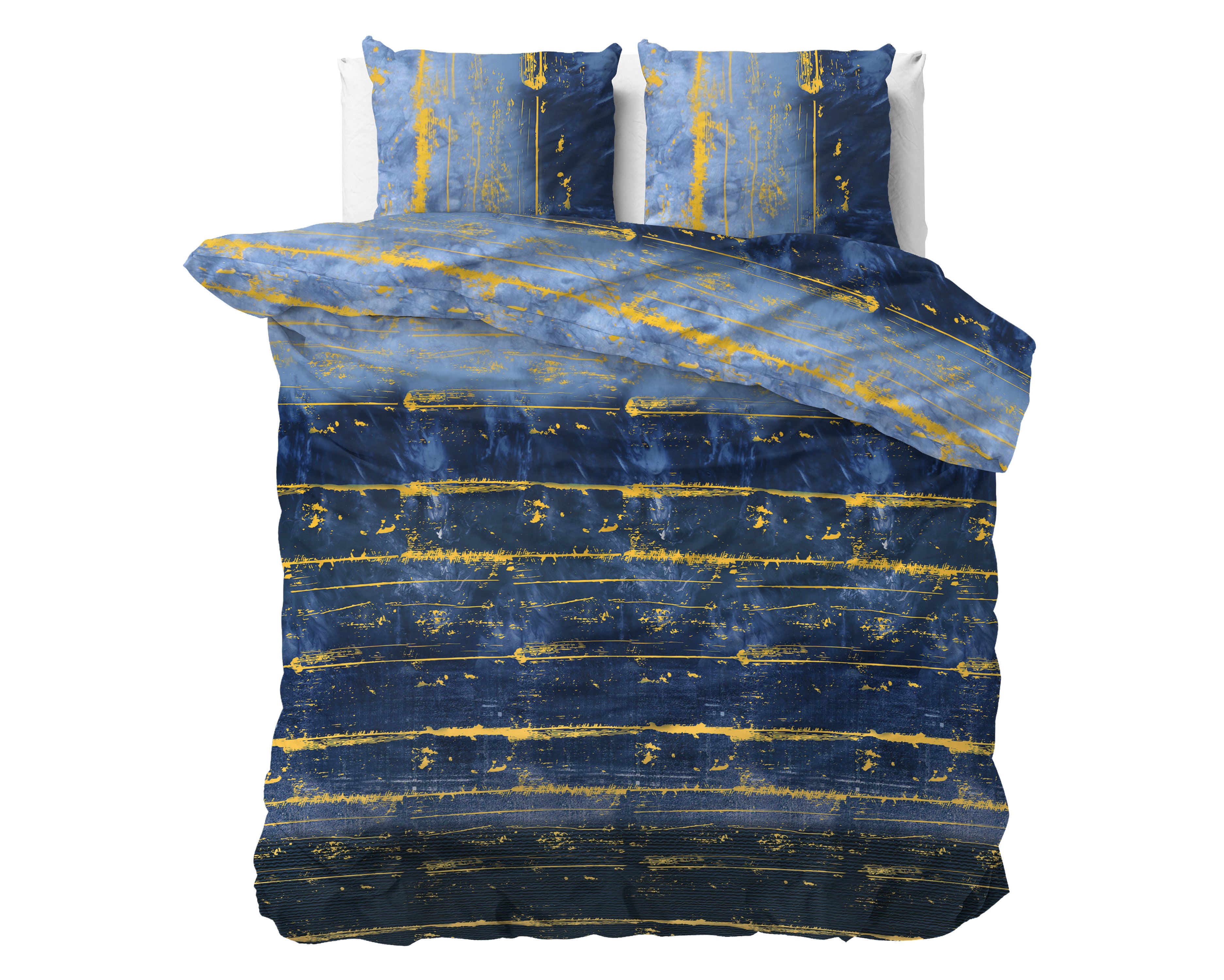 Billede af Scratchy sengesæt, blå 200 x 220