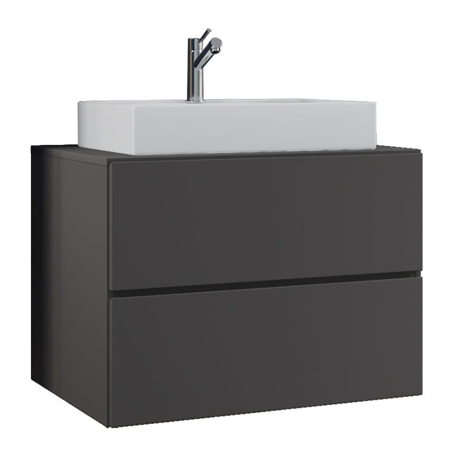 Billede af Håndvaskskab med håndvask - badeværelsesmøbelsæt - "Lendas S" 80 Cm
