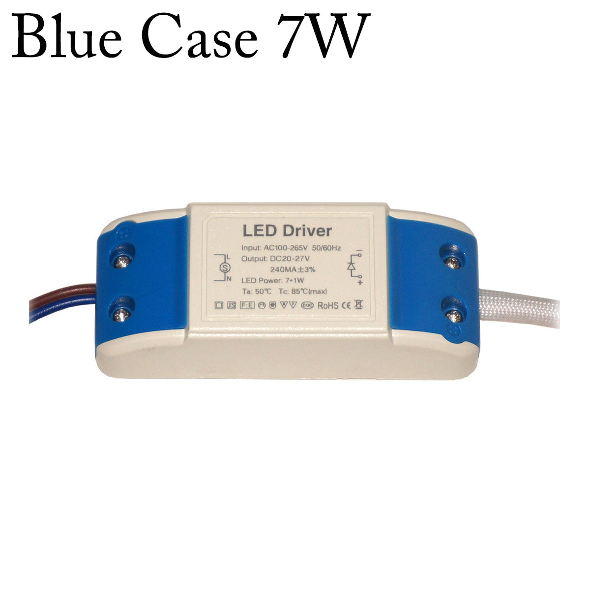 Billede af Blåt hus 7W LED Driver Strømforsyning Transformer AC - 240V - DC Konstant Strøm LED Driver