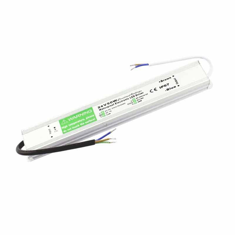 Billede af DC24V IP67 50W Vandtæt LED Driver Strømforsyning Transformer