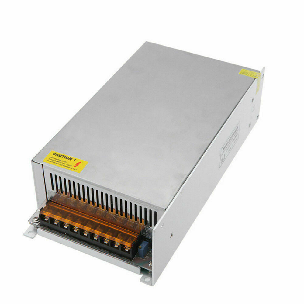 15: 600W LED transformer driver DC 12V strømforsyning AC-DC strømregulator