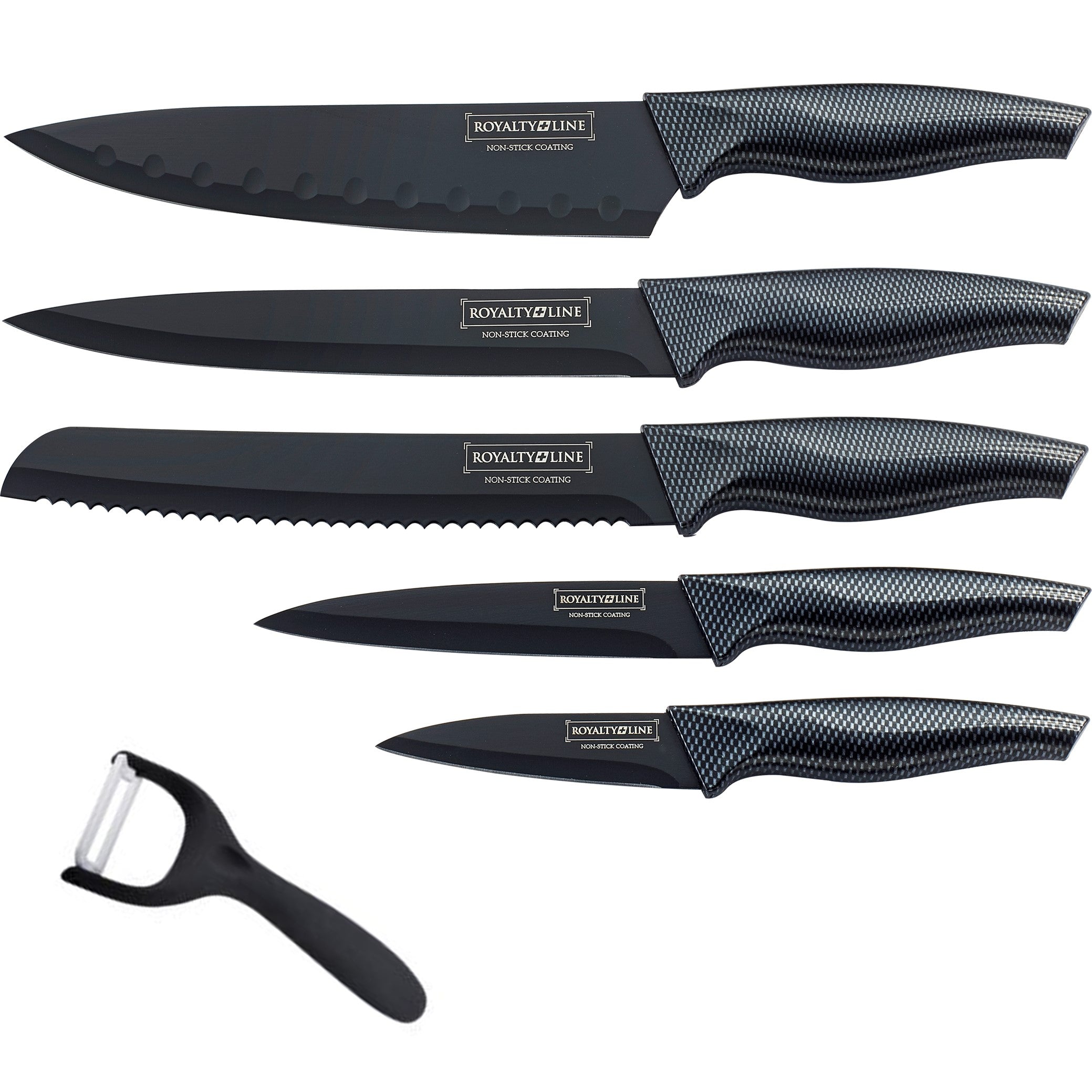 Billede af Knivsæt med 5 styks knive og skræller