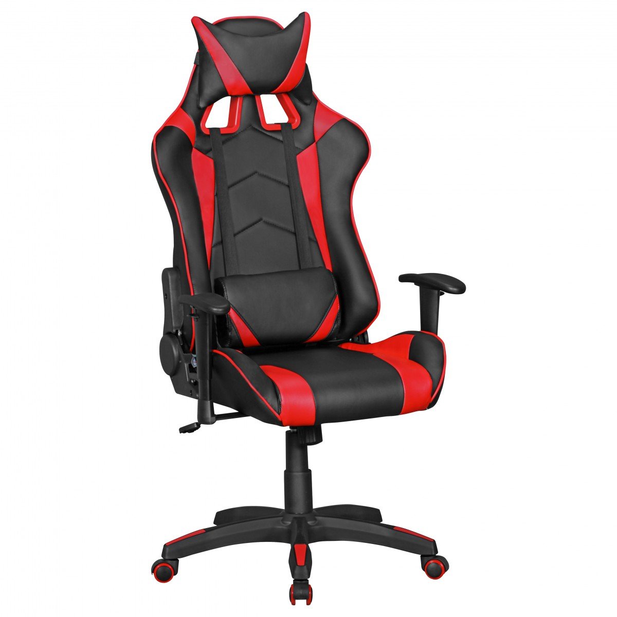 Billede af Amstyle gamer stol, sort/rød