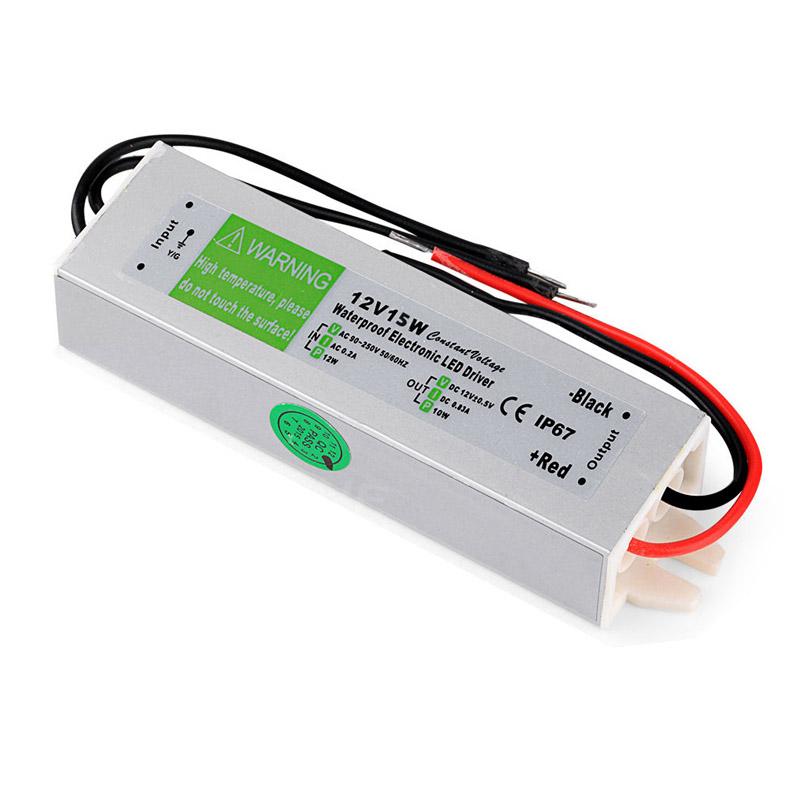 Billede af DC12V IP67 15W Vandtæt LED Driver Strømforsyning Transformer