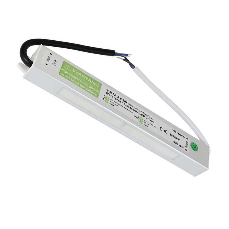 Billede af DC12V IP67 36W Vandtæt LED Driver Strømforsyning Transformer