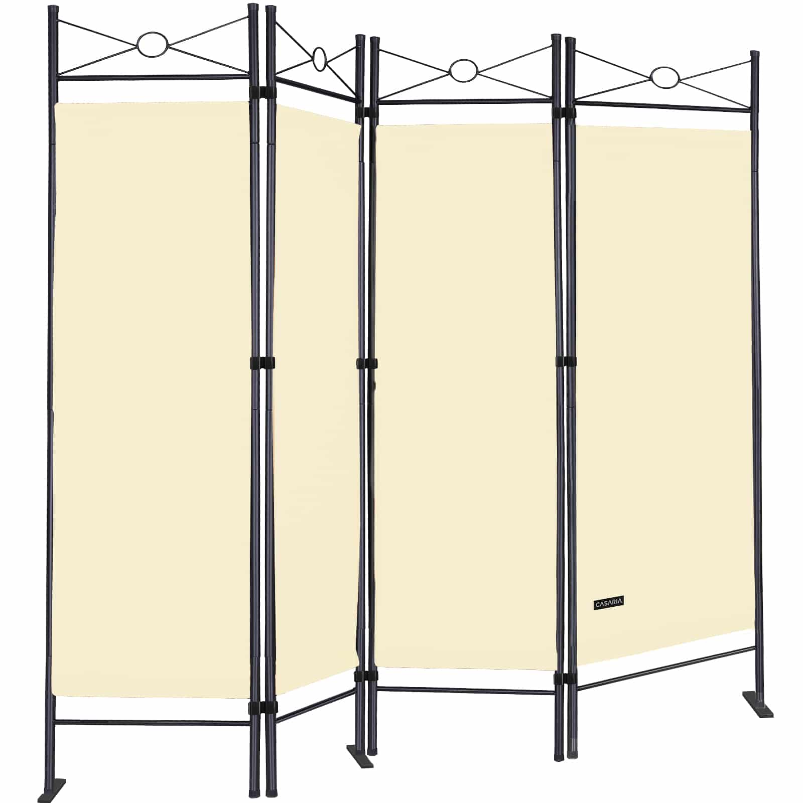 6: Skærm / rumdeler, creme 180x163cm