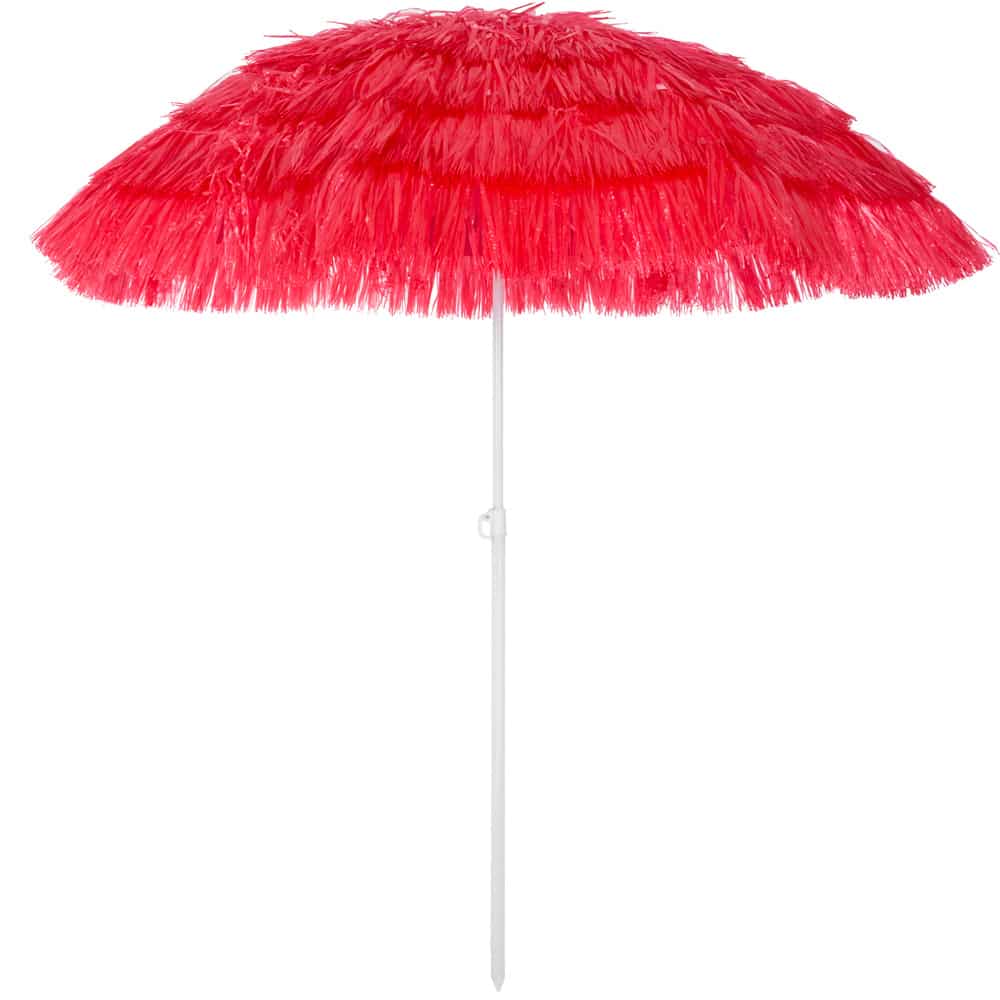 Billede af Parasol Hawaii Rød Ø160cm