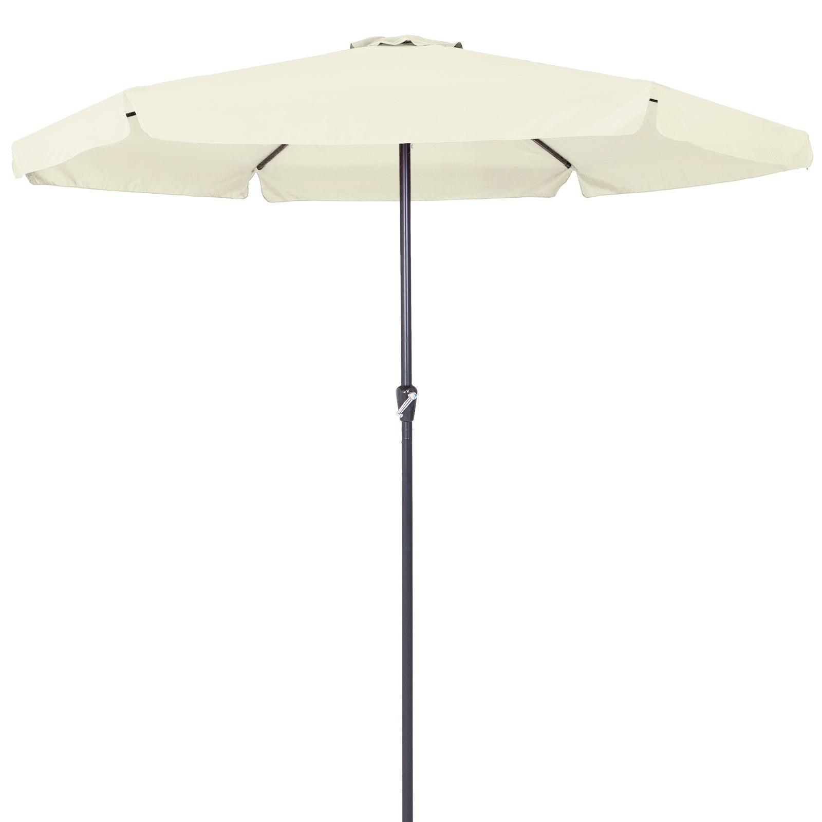 Parasol Maui Beige Ø330cm UV-beskyttelse 50+