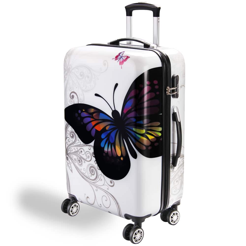 Kuffert Butterfly 66L med hård skal