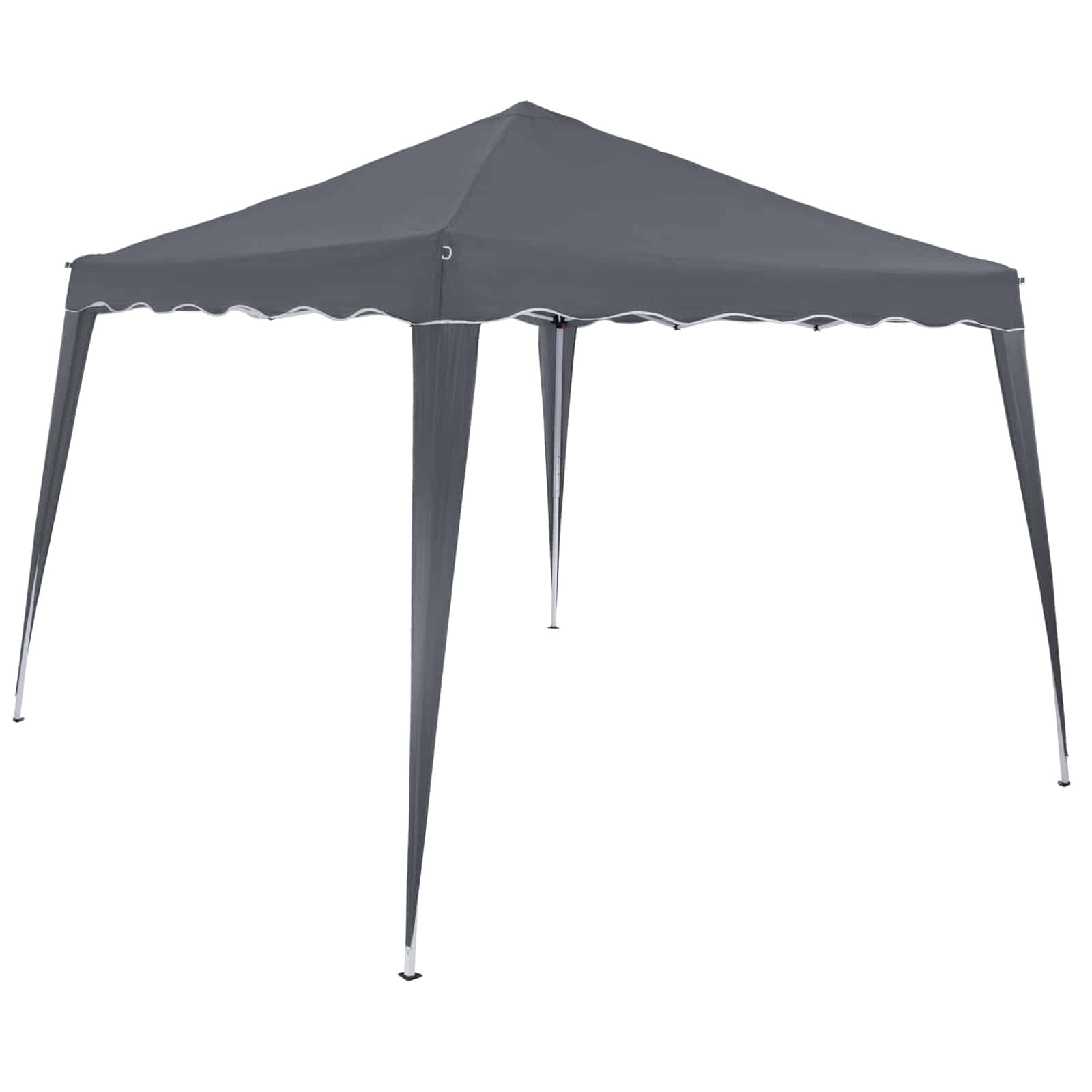 #3 - Pavillon pop-up 3x3m UV beskyttelse 50+ vandtæt foldbar inkl. taske folde pavillon telt Capri, farve: antracit